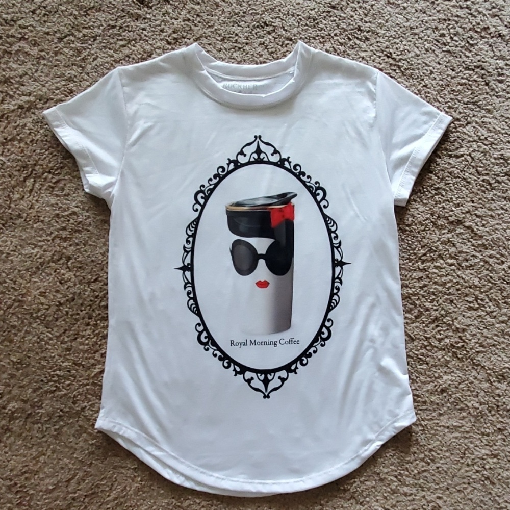 Royal morning coffee tee